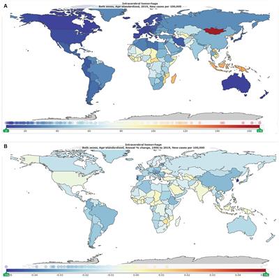 Trends and patterns in the global burden of intracerebral hemorrhage: a comprehensive analysis from 1990 to 2019
